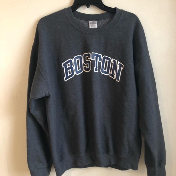 Boston Graphic Oversized Sweater 